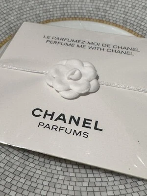 Chanel Camellia Flower Perfume String Bracelet Vip Gift. Adjustable. New Sealed - Image 1 of 4