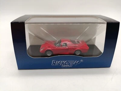 Alfa Romeo 33.2 Daytona 1968 red 38343 1/87 H0 RICKO Brekina Busch §§ - Immagine 1 di 4