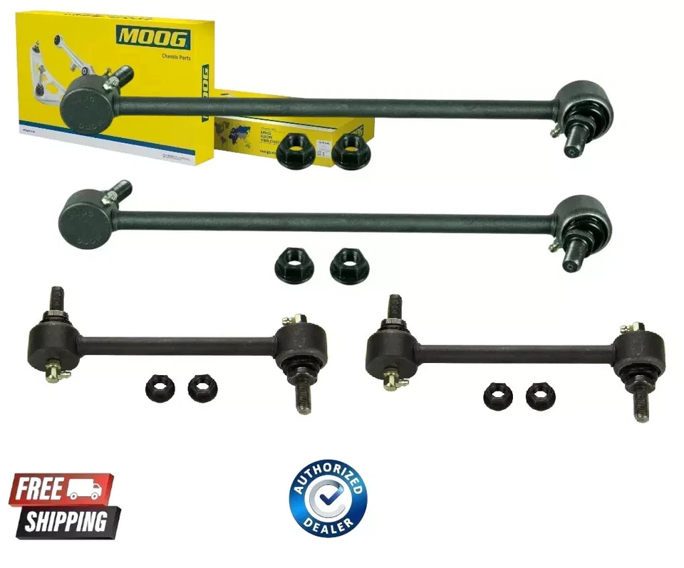 MOOG Juego de Eslabones Estabilizadores Delanteros y Traseros Kit para Acura RDX 2007-2012 Foto 1 de 1