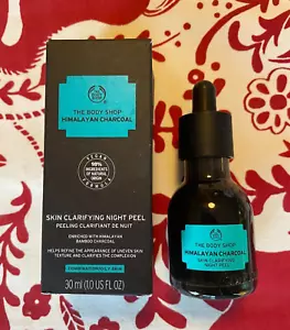 THE BODY SHOP HIMALAYAN CHARCOAL CLARIFYING NIGHT PEEL, 1 OZ, NEW IN BOX, RARE! - Picture 1 of 1