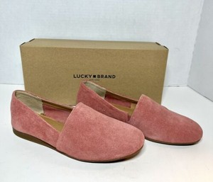 lucky brand brettany suede flats