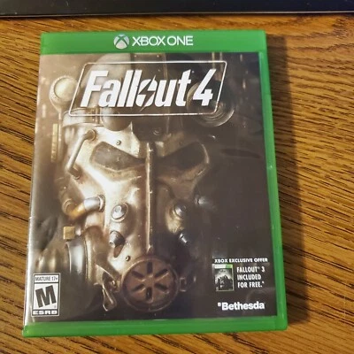 Fallout 4 (Xbox One, 2015) Used-Untested-Great Condition - Image 1 of 2