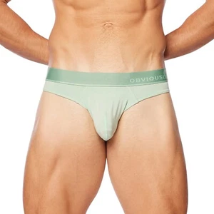 Obviously - PrimeMan Hipster Briefs - Red/Orange/Navy/Maui/Maroon/Lime/Ice/Black - Picture 1 of 56