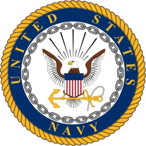United States Military Navy Emblem Vinyl Aufkleber 3 Zoll breit - Bild 1 von 1