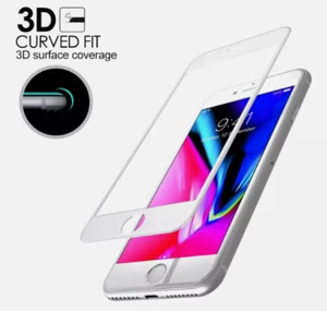 2 Pack of iPhone 6/6S Genuine Full Cover Gorilla Tempered Glass Screen Protector - Picture 1 of 6