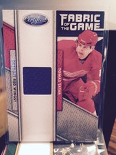 2011-12 Certified Fabric Of The Game #52 Tomas Tatar 150/399