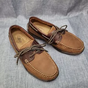 G.H. Bass Lewis Deck Schuh Docksiders zweifarbig braun Herren 9M - Bild 1 von 11