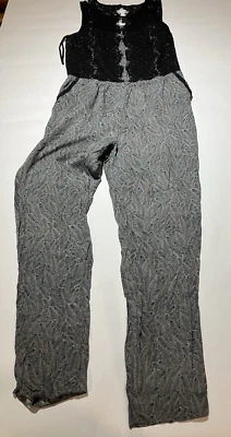 Elevenes anthropologie комбинезон US8 крючком бюст без рукавов замочная скважина карманы ладонь - Изображение 1 из 4