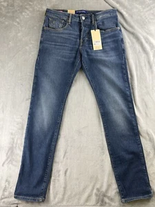 Scotch & Soda Ralston Regular Slim Fit Denim Straight Jeans Mens Blue Size 32/34 - Picture 1 of 10