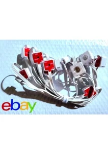 Govee Permanent Outdoor Light 16.4 ft 12 LED Pucks extension strand. Tested H705 - Picture 1 of 5