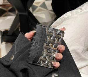 Ladies GYD Leather Card Bag Super Slim Small Purse Fashion Card Wallet Gifts NEW - Picture 1 of 37