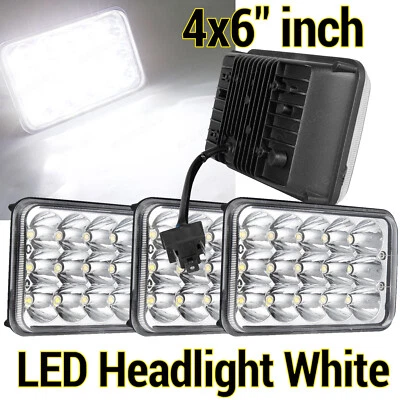 4X Faros LED PUNTO 4x6"" 6K para Kenworth T800 T400 T600 W900B Classic 120/132 Foto 1 de 4