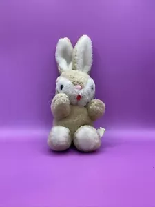 A39 Vintage Kuschelwitz Frohe Ostern Hase Kaninchen Plüschtier 18 Zoll Kuscheltier Lovey - Bild 1 von 2