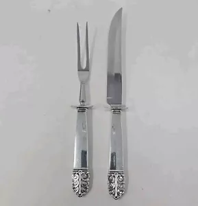 Northern Lights International Sterling Carving Set Sterling Silver Handles - Bild 1 von 10