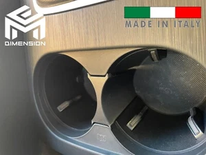 Separé Portaoggetti Audi A3 S3 RS3 8V (2012-2020) - Divisore 3D Nero- CUP HOLDER - Imagen 1 de 10