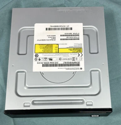 HP 575781-801 SH216 DVD R W RW DriveOptical HP Pavilion Slimline Desktop 400 224 - Image 1 of 4