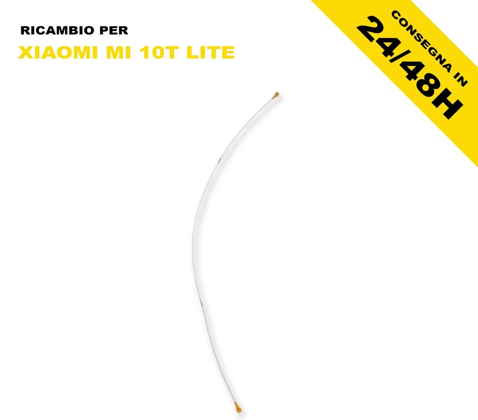 CAVO ANTENNA WIFI PER XIAOMI REDMI MI 10T LITE M2007J17G BIANCO FLEX FLAT - Immagine 1 di 1