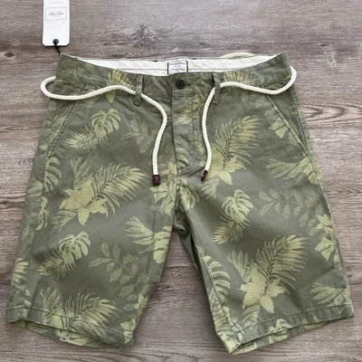 Pantalones Cortos Chinos Jack and Jones Flor Calce Regular Para Hombres XLarge 10 pulgadas Entrepierna Nuevos Foto 1 de 4