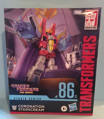 TRANSFORMERS - Studio Series 86 12 Coronation Starscream - NIB UNOPENED - Image 1 of 2