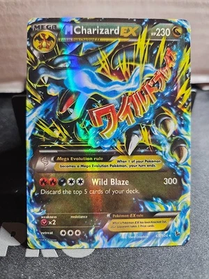 Pokémon TCG Mega M Charizard EX Flashfire Holo Ultra Rare Card 69/106 XY - Image 1 of 4