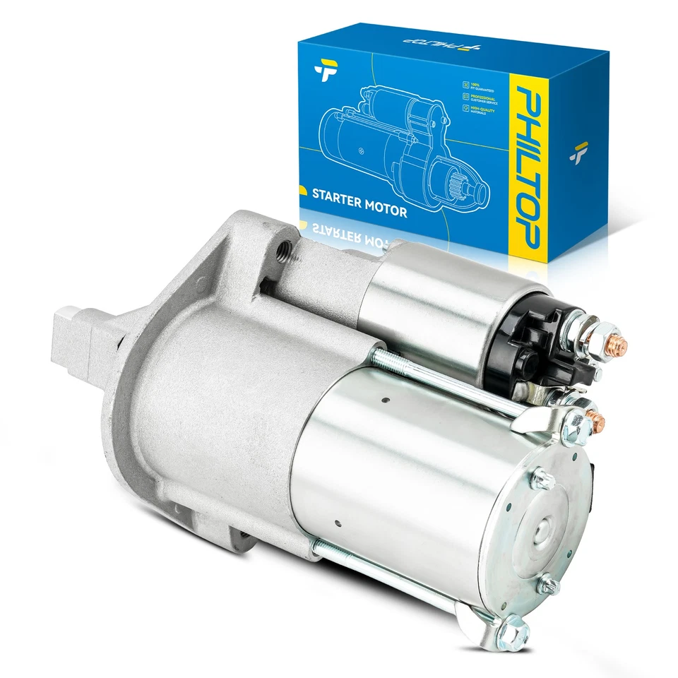 PHILTOP New Starter For 2009-2011 Jeep Wrangler 3.8L & 2007-2011 Dodge Nitro 4L  Foto 1 de 4