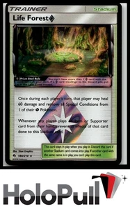 Pokémon TCG SM - Lost Thunder Life Forest Prism Star #180/214 Prism Rare - Picture 1 of 2