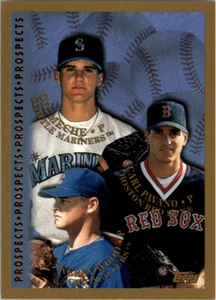 1998 Topps #256 Kerry Wood Carl Pavano Gil Meche RC Rookie Cubs Red Sox Mariners - Bild 1 von 2