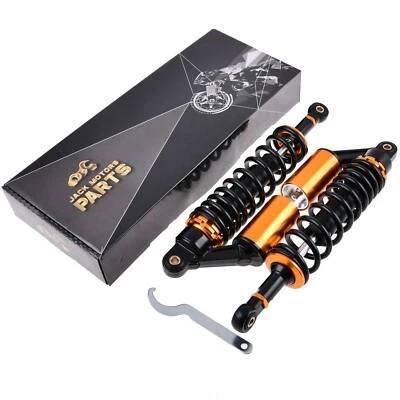 Federbeine 380mm.Gasstoßdämpfer pass. f. Simson S51 S50 S70 S83 SR50 Gold TUNING - Bild 1 von 4