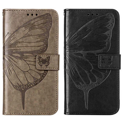 Butterfly PU Leather Wallet Case Phone Case for Samsung S24 Plus A15 A34 A05 A54 - Image 1 of 4