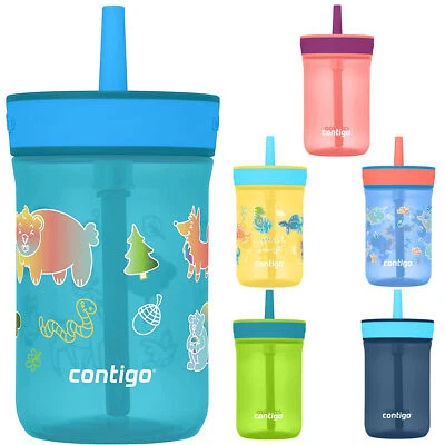 Contigo Kid's 14 oz. Leighton Spill-Proof Tumbler with Straw - Image 1 of 4