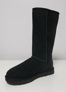 NIB! LEFT FOOT ONLY* AUTHENTIC UGG CLASSIC TALL ll Black Boot AMPUTEE or LOST 5 - Picture 1 of 4