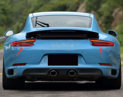 Задние светодиодные стоп-сигналы и задние фонари из АБС-пластика для Porsche 911 2012-2015 - Изображение 1 из 4