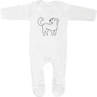 'Golden Retriever Dog' Baby Romper Jumpsuits / Sleep suits (SS012036)