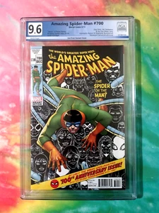 AMAZING SPIDER-MAN # 700 MAY 2013 Peter Parker Death PGX 9.6 Variant Marvel - Picture 1 of 2