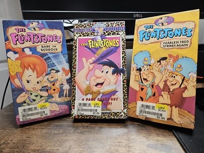 Sealed - The Flintstones - Babe In Bedrock + Fearless Fred + 30th VHS 1994 -  3 - Image 1 of 4
