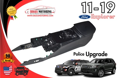 Conjunto de consola de piso central Ford Explorer 2011-2019 fabricante original de fábrica | negro Foto 1 de 4