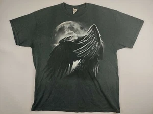 Eagle & Full Moon gráfico grande usado XL etiqueta Gildan gran precio - Imagen 1 de 5