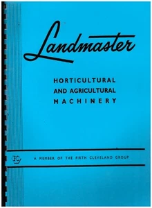 Landmaster Gardenmaster Model 95 Operating Instructions Spare Part Book - Picture 1 of 2