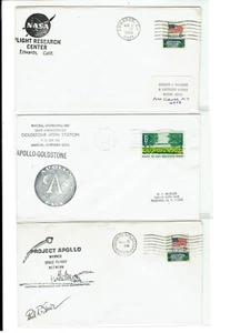 Apollo 9 Space March 1969 Tracking Stations 5 Covers: CALIFORNIA !! - Picture 1 of 2