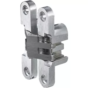 Gedotec Möbelscharnier VICI Edelstahl Arm verdeckt Einbohr Türband Scharnier - Picture 1 of 23