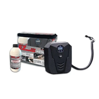 NPK KIT RIPARA FORATURA EZ REPAIR PNEUMATICI GOMME TUBELESS CON COMPRESSORE REPAIR