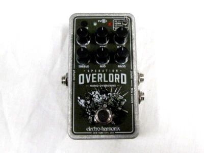 Used Electro-Harmonix EHX Nano Operation Overlord Overdrive Effects Pedal - Image 1 of 3