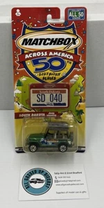 1:64 MATCHBOX ACROSS AMERICA 50th BIRTHDAY SERIES SOUTH DAKOTA JEEP WRANGLER - Picture 1 of 5