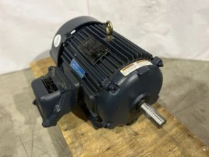 LEESON AC Motor DVN213TTGS4037ABL 230/460VAC, 7.5HP, 1760 RPM, 50/60Hz - Picture 1 of 6