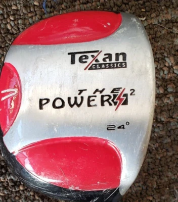 42 IN TEXAN CLASSICS THE POWER OF 2 24 DEG NO. 7 FAIRWAY WOOD GOLF CLUB - Image 1 of 4