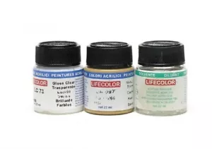 LIFECOLOR Gamma completa Acrilici Lucidi Opachi Primer Colori 22 ml - Imagen 1 de 130