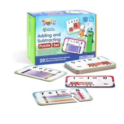 Learning Resources Numberblocks Adding and Subtracting Puzzle Set - Image 1 of 4