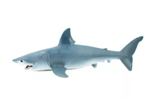 Blue Shark, Realistic Toy Figure, Model, Replica Educational Gift 7" CH238 BB121 - Picture 1 of 8