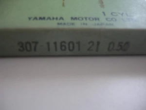 Yamaha RD125 Piston Ring +0.50 MM RD125 Segment 307-11601-21 0.50 mm - Picture 1 of 2