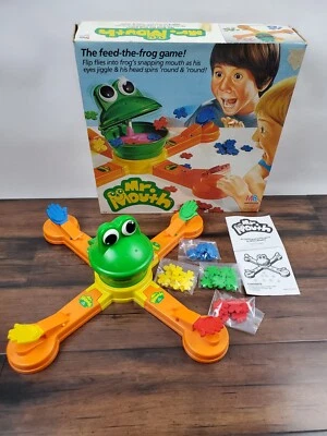 Vtg 1987 TOMY Mr. Mouth Game 100% Complete & Working w/ Instructions & Box - Image 1 of 4